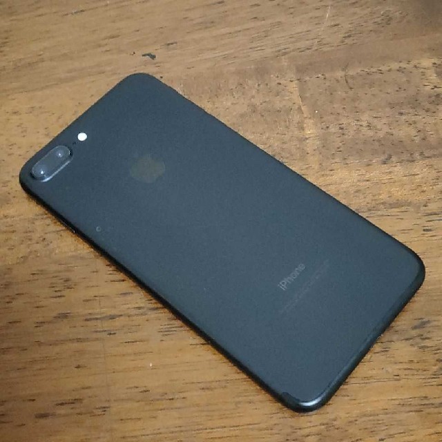 iPhone7plus ブラック 32GB sim解除済　美品