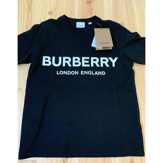 バーバリー(BURBERRY)のBurberry バーバリー ロゴTシャツ コットン XSサイズ ブラック(Tシャツ/カットソー(半袖/袖なし))