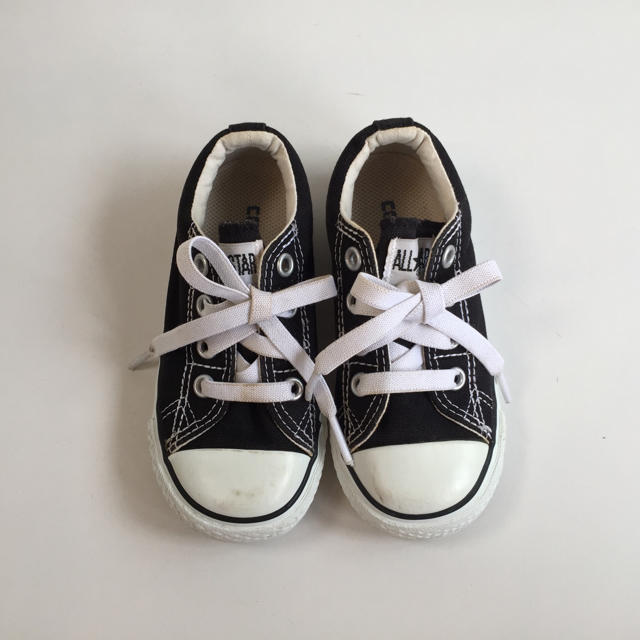 CONVERSE(コンバース)のコンバース キッズ 黒 16cm キッズ/ベビー/マタニティのキッズ靴/シューズ(15cm~)(スニーカー)の商品写真