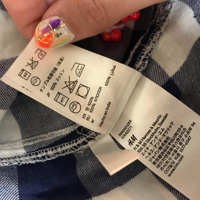 H&M(エイチアンドエム)のH&M 子供用　シャツ⭐︎ キッズ/ベビー/マタニティのキッズ服男の子用(90cm~)(Tシャツ/カットソー)の商品写真