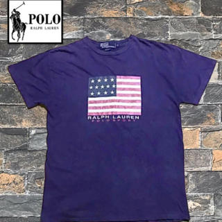 ポロラルフローレン(POLO RALPH LAUREN)のPOLO RALPH LAUREN 希少 星条旗 90s‼️早い者勝ち‼️(Tシャツ/カットソー(半袖/袖なし))