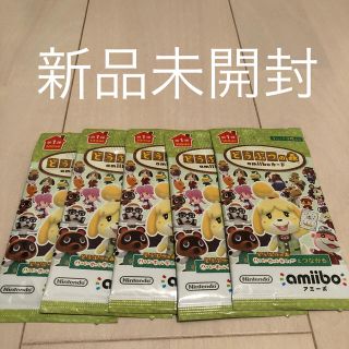 ニンテンドースイッチ(Nintendo Switch)のどうぶつの森 amiiboカード　第1弾　5パック(その他)