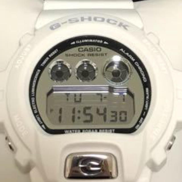 CASIO G-SHOCK DW-6900ホワイト三つ目 - 腕時計(デジタル)