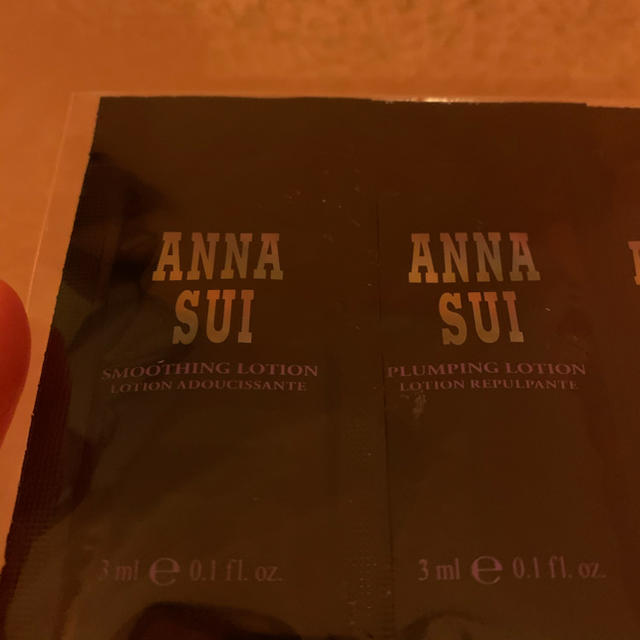 ANNA SUI(アナスイ)のアナスイ　ローション　サンプル　試供品 コスメ/美容のキット/セット(サンプル/トライアルキット)の商品写真