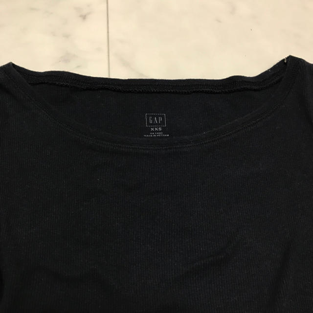 GAP(ギャップ)のGAP リブ　Tシャツ レディースのトップス(Tシャツ(半袖/袖なし))の商品写真