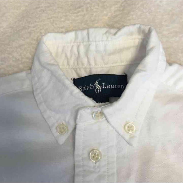 Ralph Lauren(ラルフローレン)のラルフローレンボタンダウンシャツ キッズ/ベビー/マタニティのベビー服(~85cm)(シャツ/カットソー)の商品写真