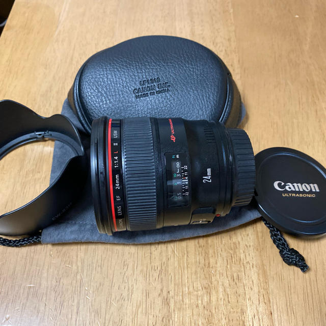 【限定価格セール！】 Canon - canon EF24mm f1.4L Ⅱ USM レンズ(単焦点)