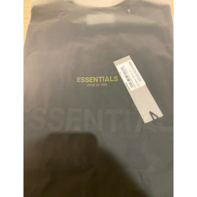 FEAR OF GOD(フィアオブゴッド)のessentials 2020SS Tシャツ　BLACK サイズM メンズのトップス(Tシャツ/カットソー(半袖/袖なし))の商品写真