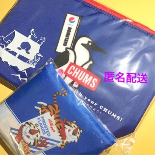 チャムス(CHUMS)の【週末価格・匿名配送】キャラクター保冷＆エコバッグ★2個セット新品(弁当用品)