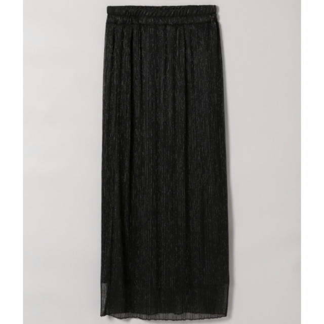 JEANASIS(ジーナシス)のシャイニープリーツナロースカート レディースのスカート(ロングスカート)の商品写真