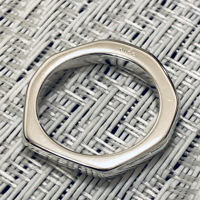 Gucci(グッチ)のグッチ リング 指輪 18号 磨き済 美品 メンズのアクセサリー(リング(指輪))の商品写真