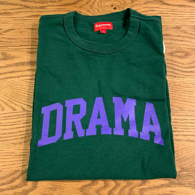 美品L★supreme drama Tシャツ★