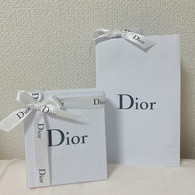 Dior(ディオール)のDior♡ラッピングボックス、袋 インテリア/住まい/日用品のオフィス用品(ラッピング/包装)の商品写真