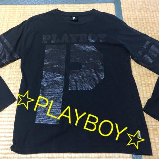 プレイボーイ(PLAYBOY)のPLAYBOY ロンT 即購入可☆(Tシャツ/カットソー(七分/長袖))