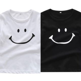 ニシマツヤ(西松屋)のy様専用セット♡ベビーのニコちゃんTシャツ☺︎［White］［Black］70(Ｔシャツ)