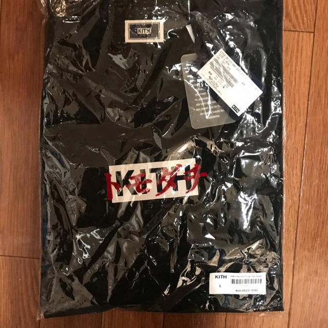 KEITH - KITH トモダチ BOX Logo TEE Black Lの通販 by UGOTTER's shop｜キースならラクマ