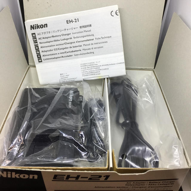 Nikon EH-21 ACアダプター バッテリーチャージャー