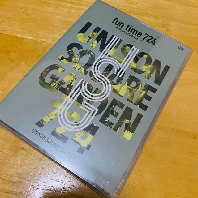 UNISON SQUARE GARDEN(ユニゾンスクエアガーデン)の【未開封】UNISON SQUARE GARDEN「fun time」DVD エンタメ/ホビーのDVD/ブルーレイ(ミュージック)の商品写真