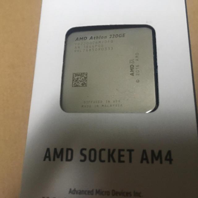 AMD athlon 220GE 3