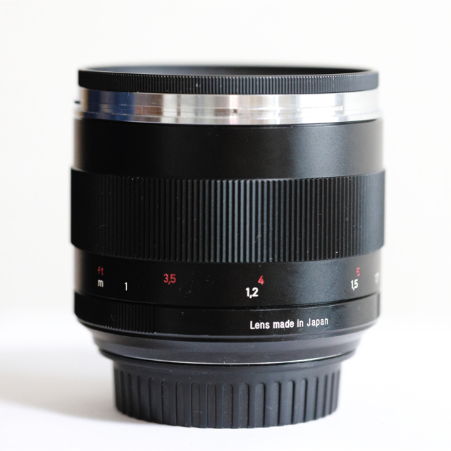 美品　Carl Zeiss EFマウント　プラナー85ｍｍF1.4