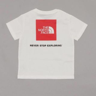 ザノースフェイス(THE NORTH FACE)のタグ付き　ノースフェイス　Tシャツ　半袖　ベビー　キッズ　スクエアロゴ(Tシャツ/カットソー)