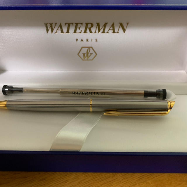 Waterman(ウォーターマン)のWATERMANのボールペン　替え芯付き インテリア/住まい/日用品の文房具(ペン/マーカー)の商品写真