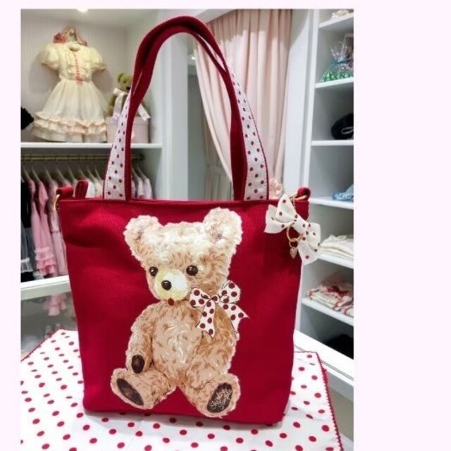 268【新品・未開封】シャーリーテンプル ☆ くま pt 3Way Bag レア