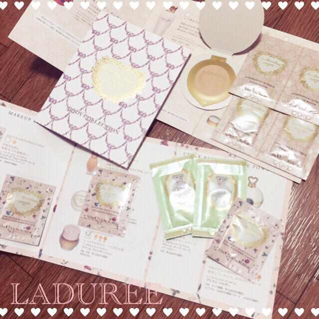 Les Merveilleuses LADUREE(レメルヴェイユーズラデュレ)の3月末まで♡LADUREE10点set♡ コスメ/美容のキット/セット(サンプル/トライアルキット)の商品写真