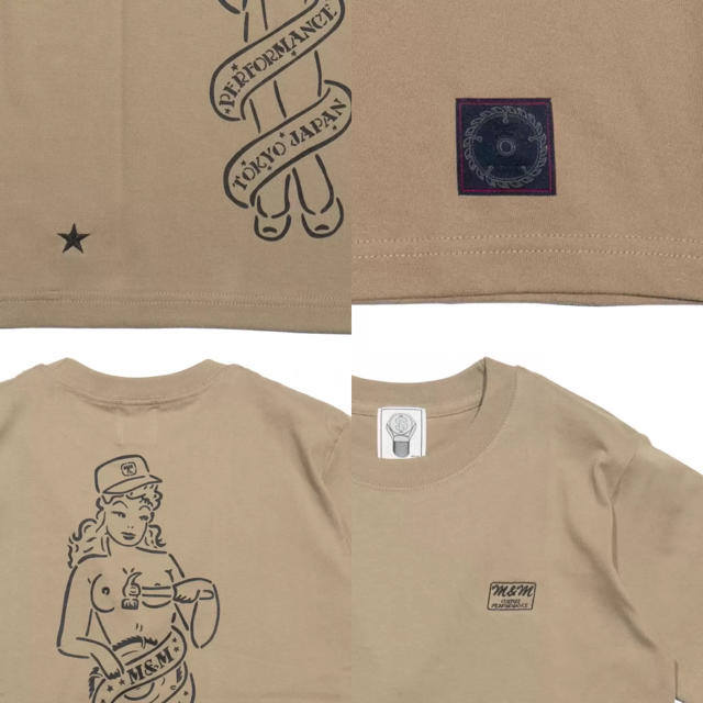 M&M(エムアンドエム)のM&M CUSTOM PERFORMANCE PRINT S/S T-SHIRT メンズのトップス(Tシャツ/カットソー(半袖/袖なし))の商品写真