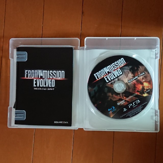 PS3 フロントミッション エボルヴとエンドウォー エンタメ/ホビーのゲームソフト/ゲーム機本体(家庭用ゲームソフト)の商品写真