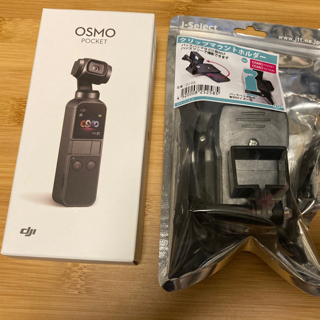 DJI Osmo Pocket ＋ クリップマウントホルダーディージャーアイ