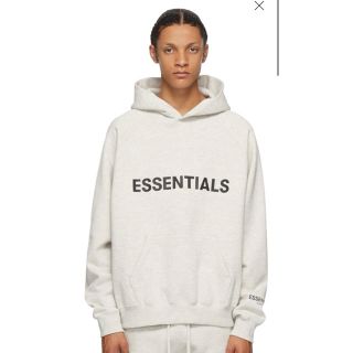 FEAR OF GOD - essentials Grey Heather PulloverHoodieの通販 by ...