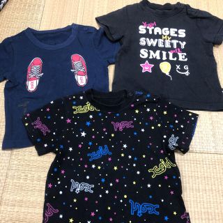 エックスガールステージス(X-girl Stages)のTシャツ　3セット　エックスガールステージ(Tシャツ/カットソー)