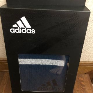 アディダス(adidas)のアディダス　スポーツタオル　ブルー(タオル/バス用品)