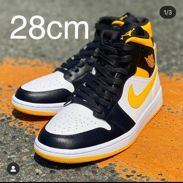 靴/シューズ新品 WMNS AIR JORDAN 1 MID SE - CV5276-107