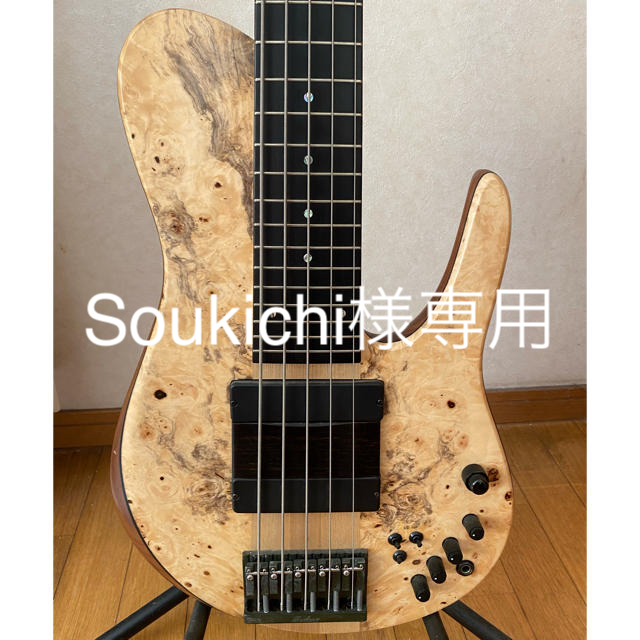 Fodera Imperial MG Buckeye Burl Top 2010 楽器のベース(エレキベース)の商品写真