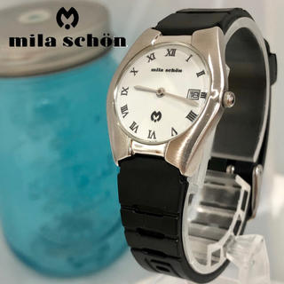 ミラショーン(mila schon)のミラショーン腕時計　新品ラバーベルト　新品電池　レディース腕時計　47(腕時計)
