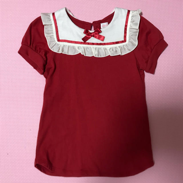 Shirley Temple(シャーリーテンプル)のセーラー襟　Tシャツ　シャーリーテンプル キッズ/ベビー/マタニティのキッズ服女の子用(90cm~)(Tシャツ/カットソー)の商品写真