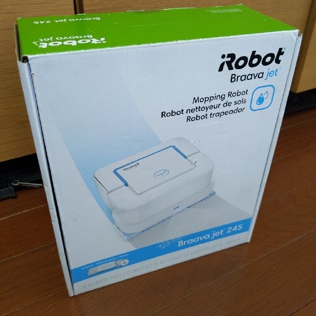 iRobot(アイロボット)のirobot braava jet 245 スマホ/家電/カメラの生活家電(掃除機)の商品写真