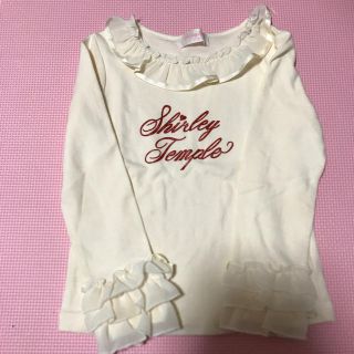 シャーリーテンプル(Shirley Temple)のフリル袖　ロンT シャーリーテンプル(Tシャツ/カットソー)