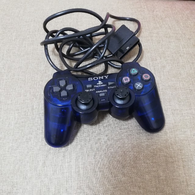 PlayStation2(プレイステーション2)のプレステ2 純正 コントローラー SONY PS2 DUALSHOCK2 エンタメ/ホビーのゲームソフト/ゲーム機本体(その他)の商品写真