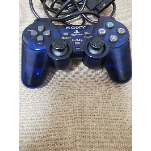 PlayStation2(プレイステーション2)のプレステ2 純正 コントローラー SONY PS2 DUALSHOCK2 エンタメ/ホビーのゲームソフト/ゲーム機本体(その他)の商品写真