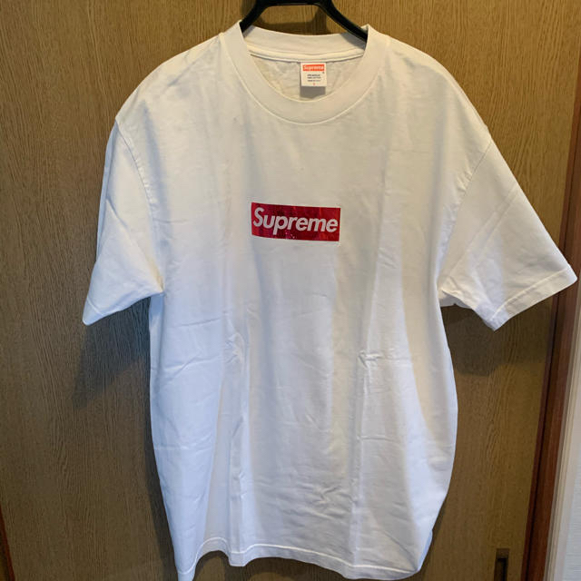 supreme ボックスロゴ Tシャツ　ホログラムbox