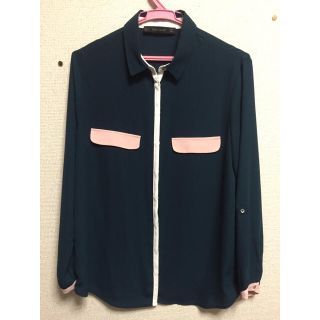 ザラ(ZARA)のzara シフォン ブラウス(シャツ/ブラウス(長袖/七分))