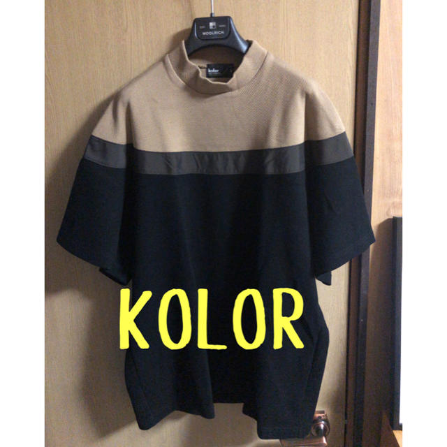 kolor モックネックTシャツ