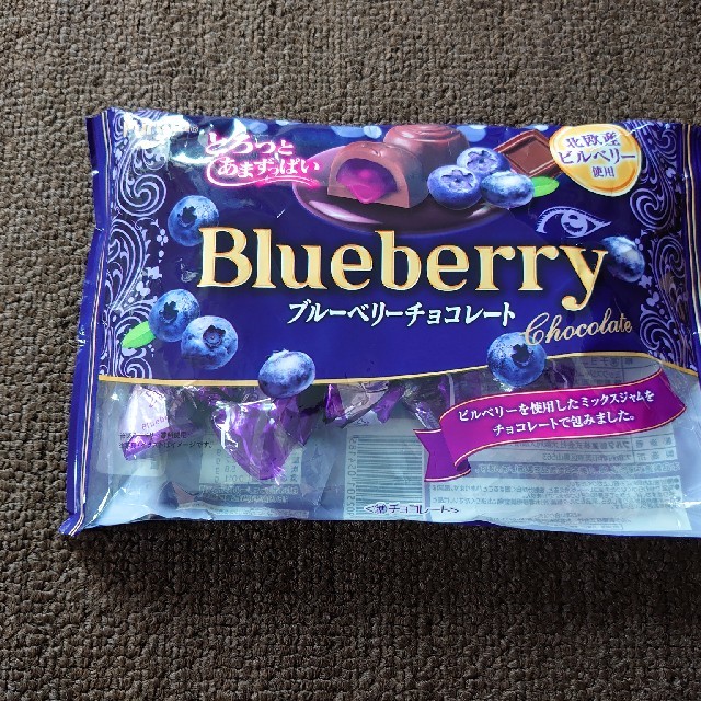 ブルーベリーチョコレート 食品/飲料/酒の食品(菓子/デザート)の商品写真