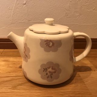 キャスキッドソン(Cath Kidston)の新品 キャスキッドソン フレストンローズ ティーポット ベージュ(食器)