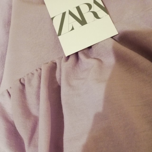 ZARA(ザラ)のkaon様専用　　ZARA フルイドスカート　ロングスカート　パープル　 レディースのスカート(ロングスカート)の商品写真