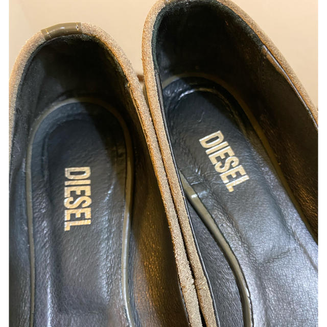 DIESEL(ディーゼル)のディーゼル DIESEL フラットシューズ 37 レディースの靴/シューズ(バレエシューズ)の商品写真