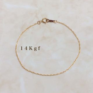 イエナ(IENA)の14Kgf/K14gf ロープチェーン一連ネックレス.ブレスレット(ネックレス)